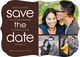 Brown Photo Collage Save the Date Cards Image 3 of 6